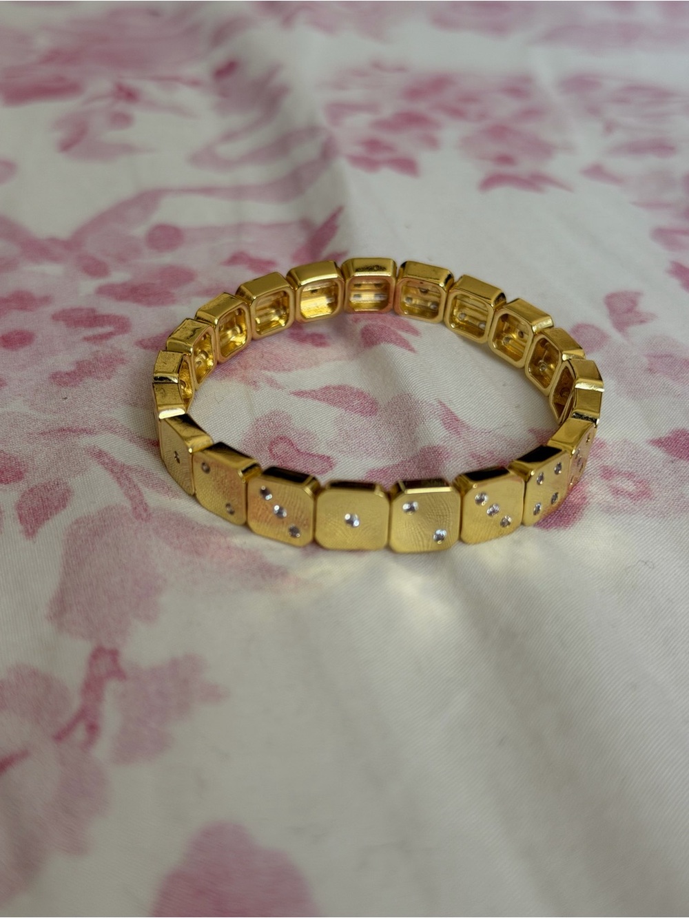Lisa Gozlan The Dice Bracelet CZ NEW - Picture 3 of 5